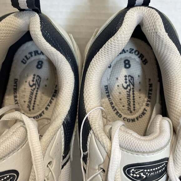 EZ Stride Men's Retro Sneakers Size 8 White Ultra-Zorb Comfort Vintage USA! NWT - Picture 16 of 16